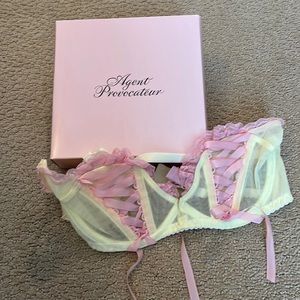 Agent Provocateur like new bra - pretty pastel colors